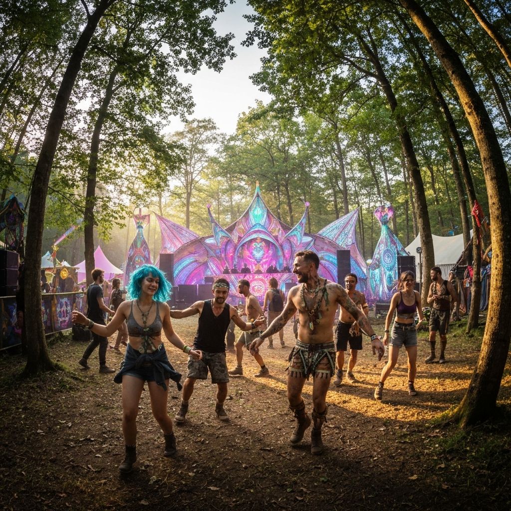 Psytrance фестиваль в Україні - атмосфера та спільнота
