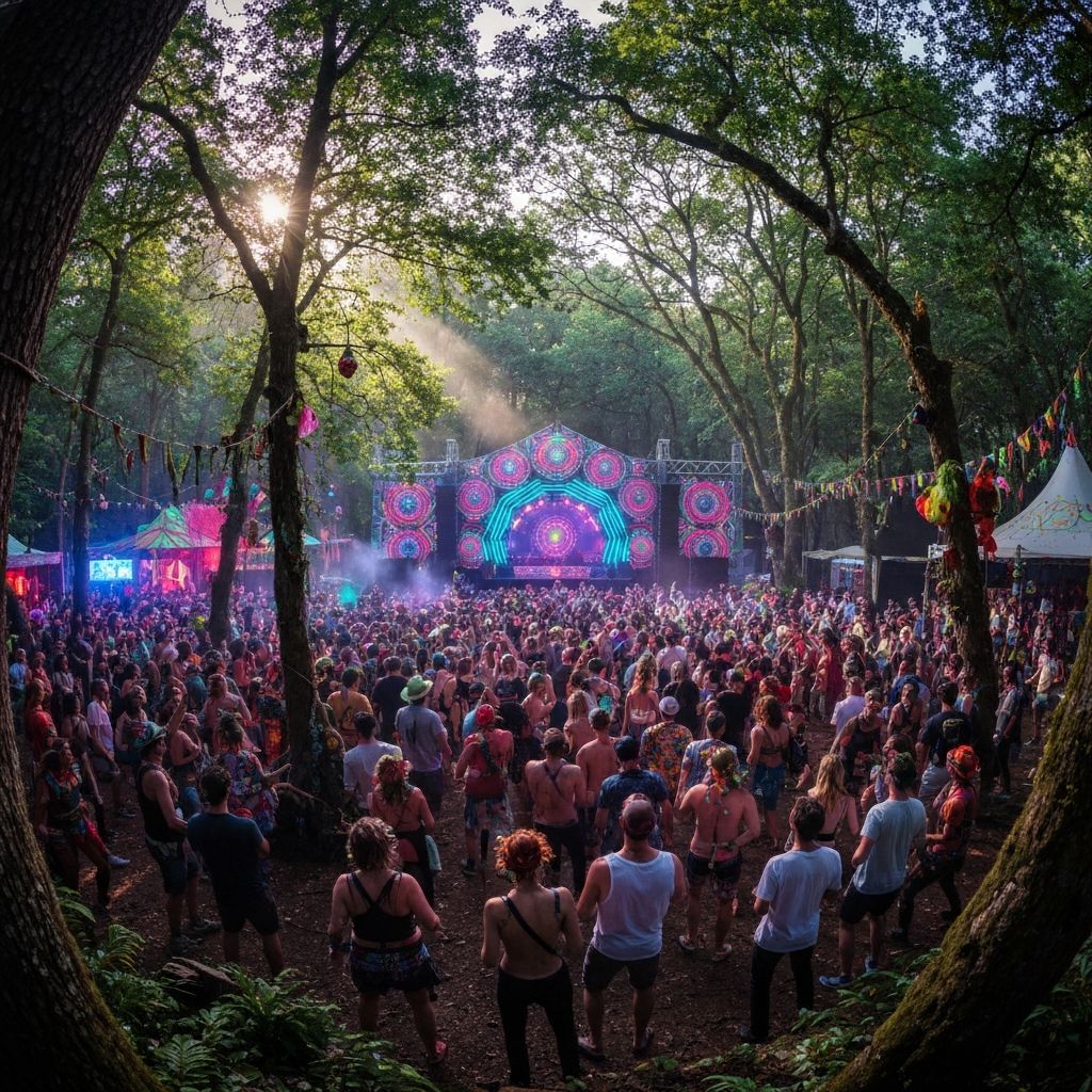Open-air psytrance фестиваль Україна - PsyHatter events